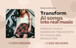 improve your ai song with my vocals and production