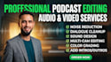 edit your podcast audio and video editing weekly episode
