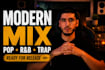 deliver industry standard mix and master with analog