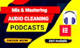 produce and manage the riverside podcast in 12 hours