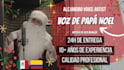 record the voice of papá noel