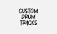 create custom, professional drum tracks for your music