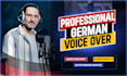 record a german male voice over in a authentic voice