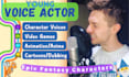voice fantasy characters for animations, cartoons, video games