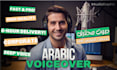 deliver a professional male arabic voice over