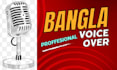 record professional bengali or bangla voice over in 24 hour