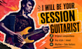 record studio quality rock or metal rhythm and lead guitars