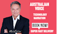 record a voiceover for your technology company