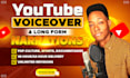 voice a black male teen voiceover for youtube and narrations