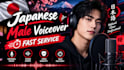 turn your script into a natural japanese male voice over