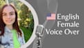 record calm and inviting english female voice over