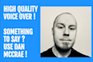 narrate, record, edit and master your audiobook