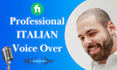 record a professional italian voice over