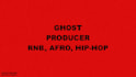 be your ghost producer for afro rnb hiphop
