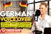 record your IVR in german with music