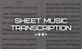 transcribe your sheet music to musescore format