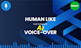 do human like text to speech ai voice over using eleven labs