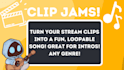 turn your stream clips into a loopable song