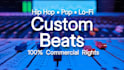 be your professional music producer and make custom beats