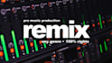 a high quality remix or edm music production