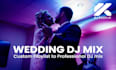 create custom wedding music playlist, dj mix