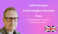 record your british english character voiceover