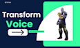 make your voice sound like movie characters with help of ai