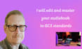 edit and master your audio to acx standards
