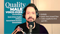 record a male voice over