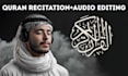 recite holy quran in a peaceful voice and create video 24h