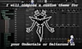 compose a custom theme for your undertale or deltarune au