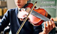 personally record an orchestral string section with violin, fiddle and cello