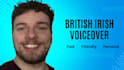 provide a northern irish male voiceover in english