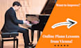 teach online piano lessons from beginner to advanced