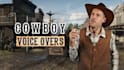 record real cowboy voice overs for your wild west projects