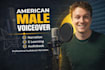 provide professional american male voice over, elearning, or audiobook narration