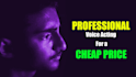 record your professional voice over for any of your scripts