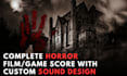 scoring for scary horror film