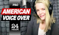 be your confident american female voice over actor