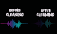 do audio editing, clean, enhance and cleanup audio
