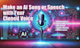 transform your voice into a studio quality ai song or speech