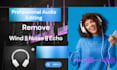 eliminate distortion like wind, noise, echo, restore, fix and enhance your audio