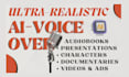 create human like ai voiceovers for youtube and audiobooks