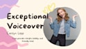 provide a friendly, cute, and bubbly voice