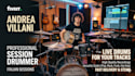 record the acoustic drum track for your music