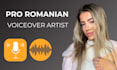 record catchy, warm and soft female romanian voice over