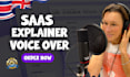 record your elearning, saas, explainer, or educational voice over