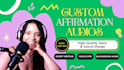 professionally record meditation or affirmation audio