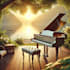 compose relaxing and sleepy piano music
