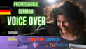 record a female german voice over for your IVR